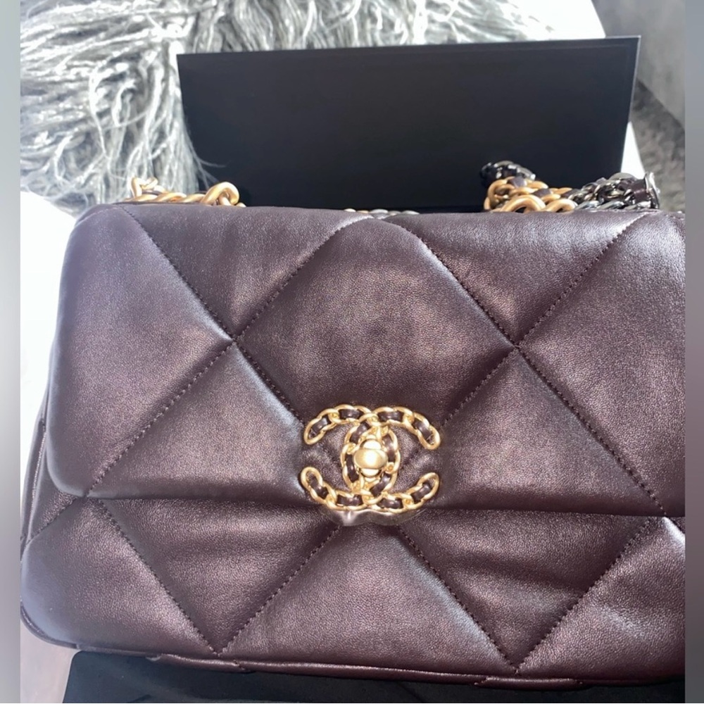 Chanel Pillow bag brown